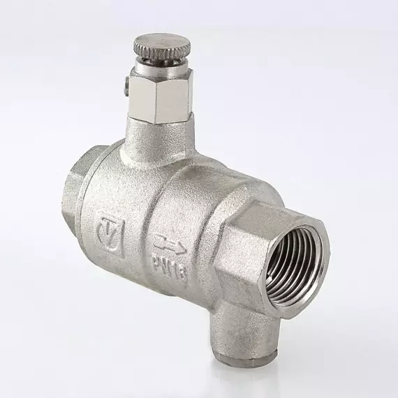 Обратный клапан с дренажем и воздухоотводчиком VALTEC 1/2